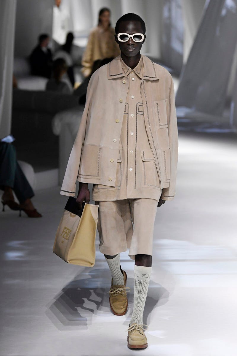 Silvia Venturini Fendi’s Swan Song was a Linen & Pearls Kind of Affair