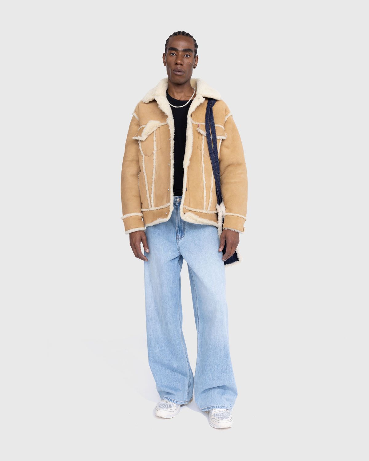 Levi's shearling shop jacket