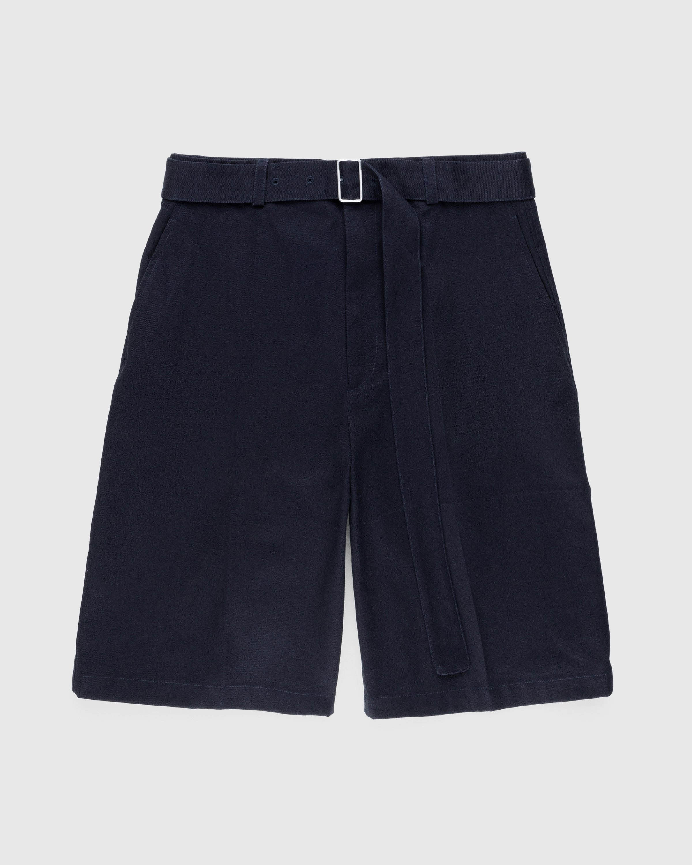 Jil Sander – Belted Shorts Navy