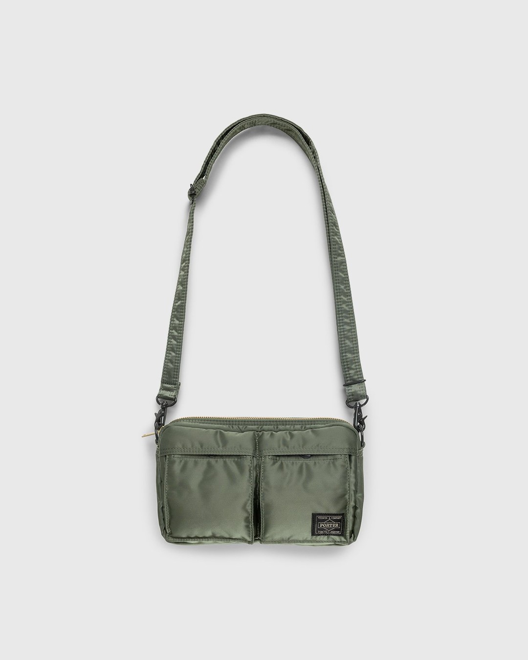 Porter Yoshida Tanker Shoulder Bag (1st Class) – Sage Green