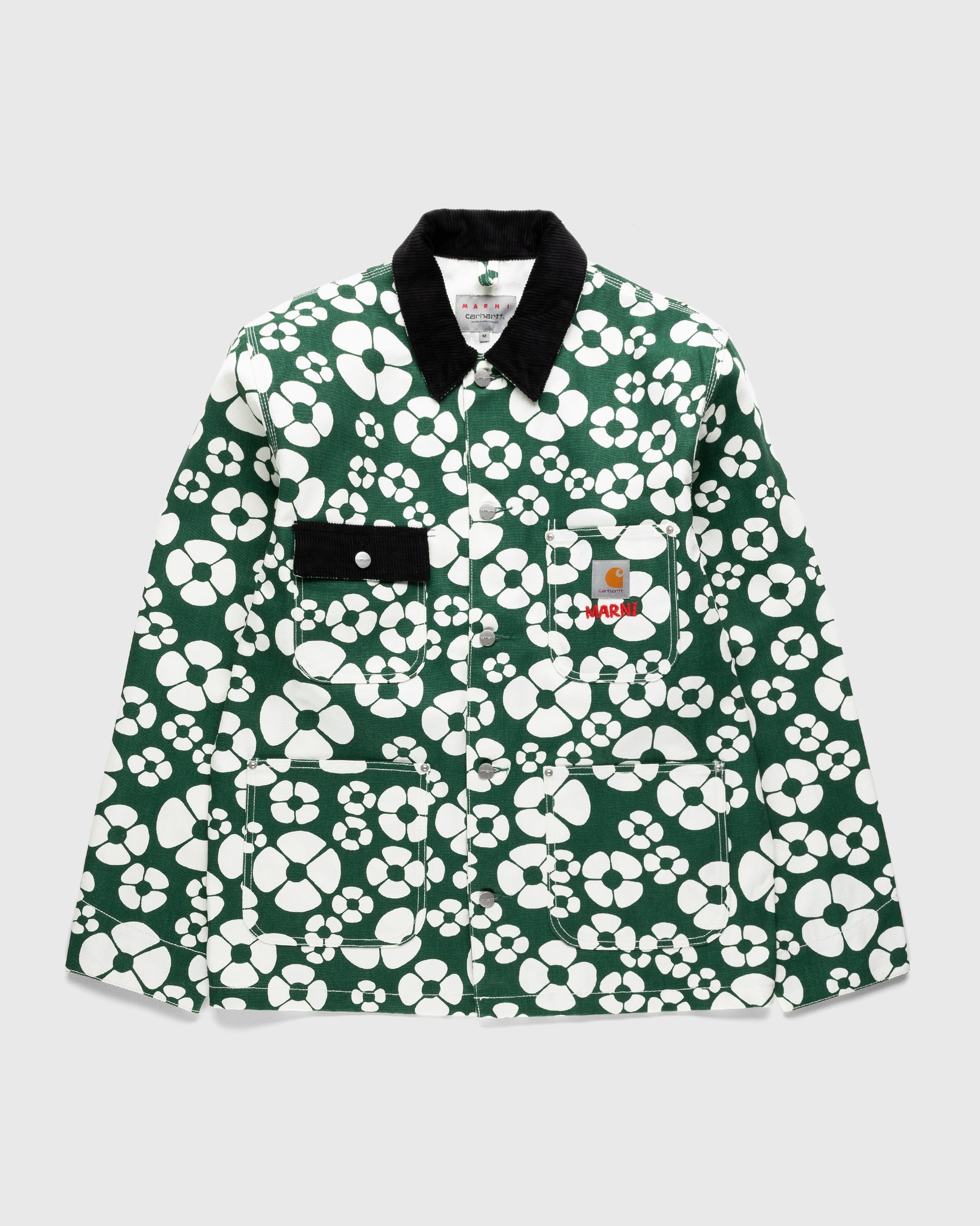 Marni x Carhartt WIP – Floral Jacket Green