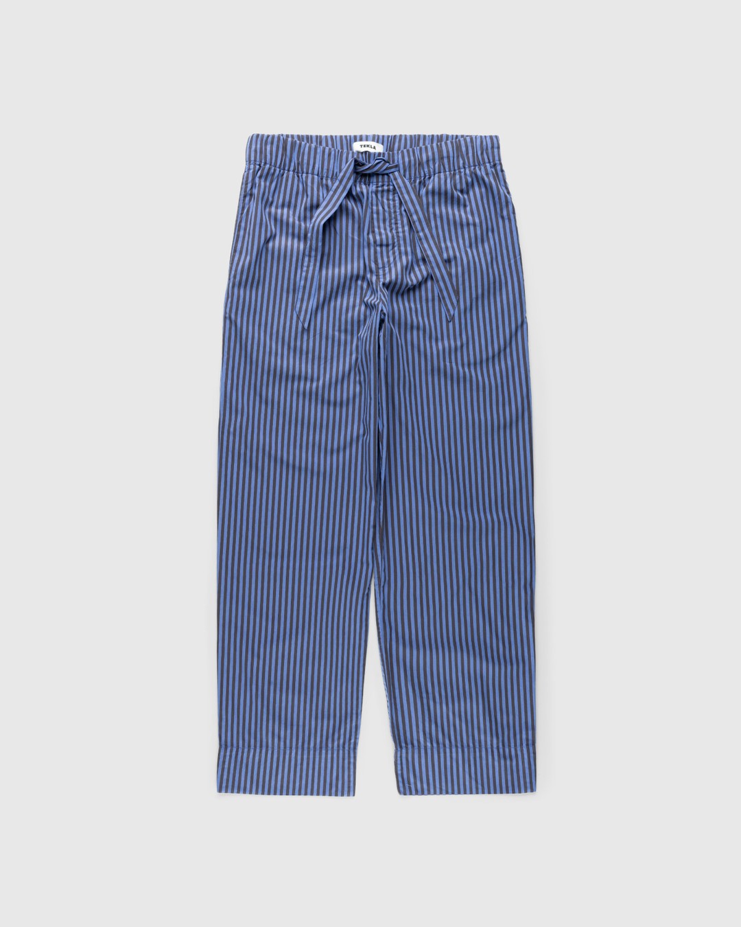 Lightweight Cotton Poplin Striped Pajama Pants