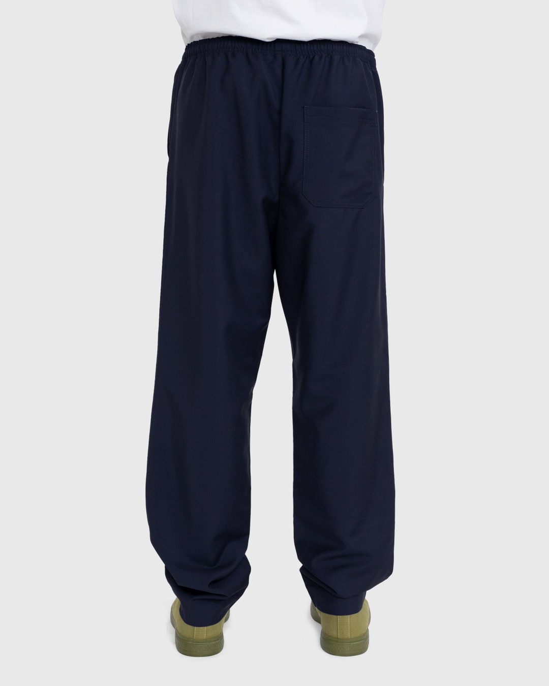 Acne Studios – Loose Fit Drawstring Trousers Blue