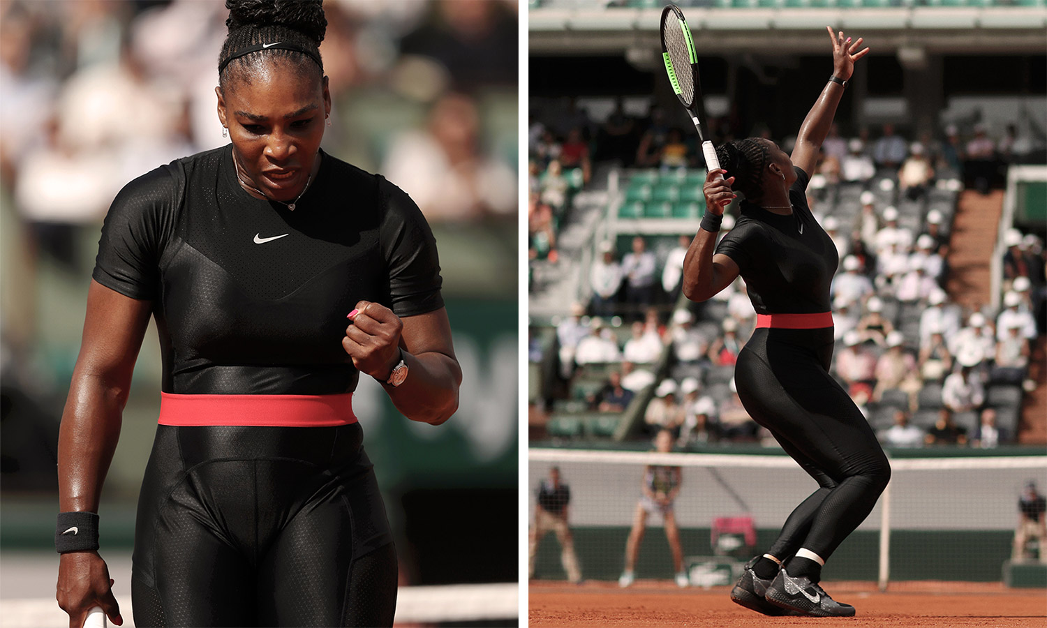 Omhoog gaan Prominent In de naam Nike Responds To Serena Williams' French Open Catsuit Ban