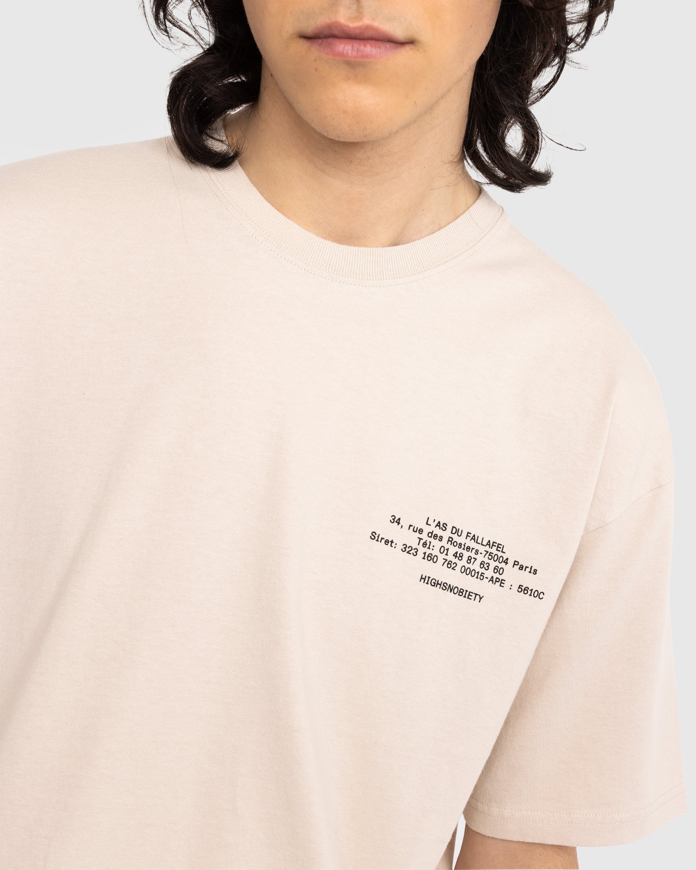L\'As du Fallafel x Short Shop | Highsnobiety Off-White – Sleeve Highsnobiety T-Shirt