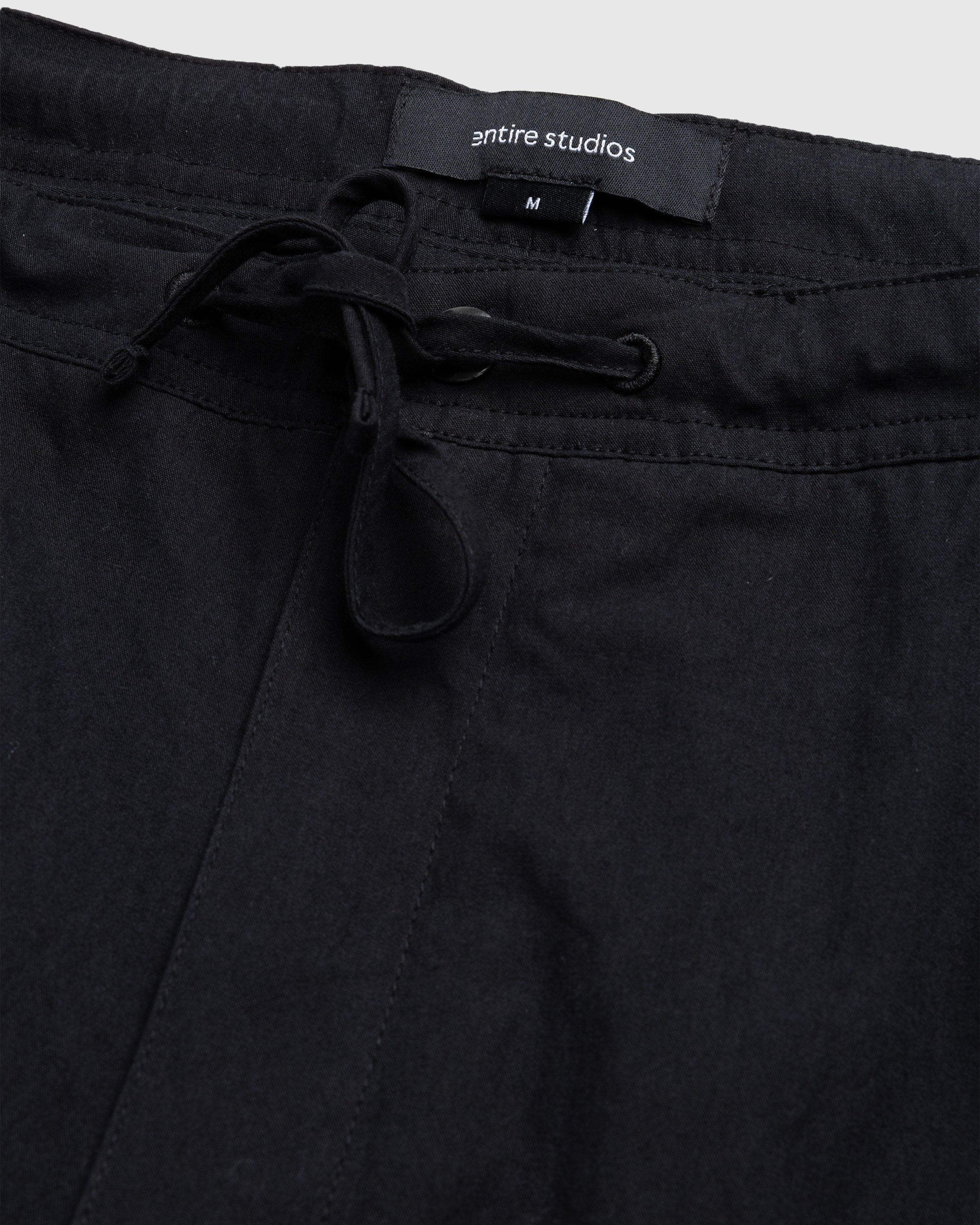 Cotton fleece cargo pants in grey - Entire Studios