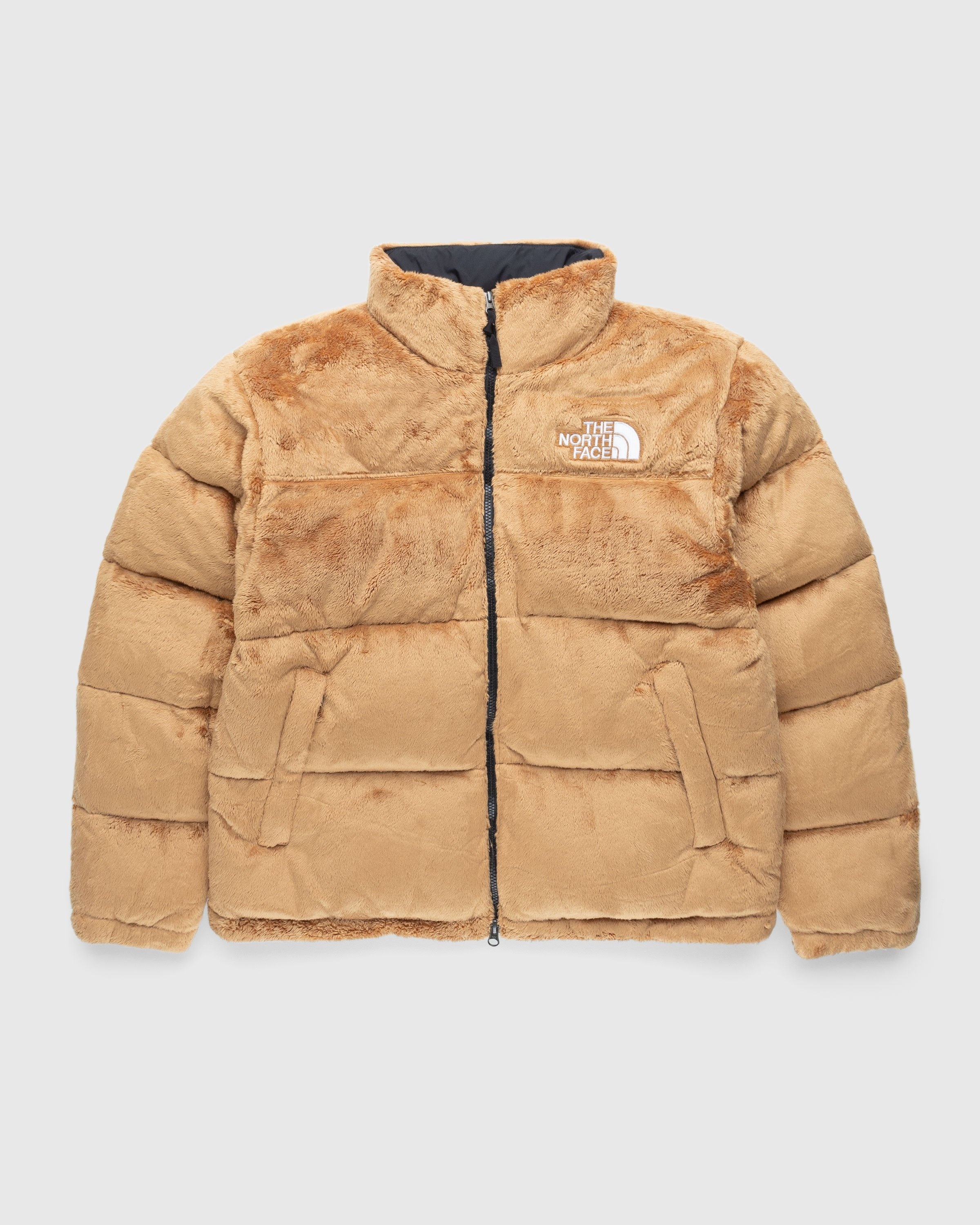 The North Face – Versa Velour Nuptse Jacket Beige